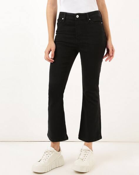 Marks & Spencer Flat-Front Bootcut Jeans