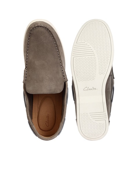 Loafers with Stitch Detail