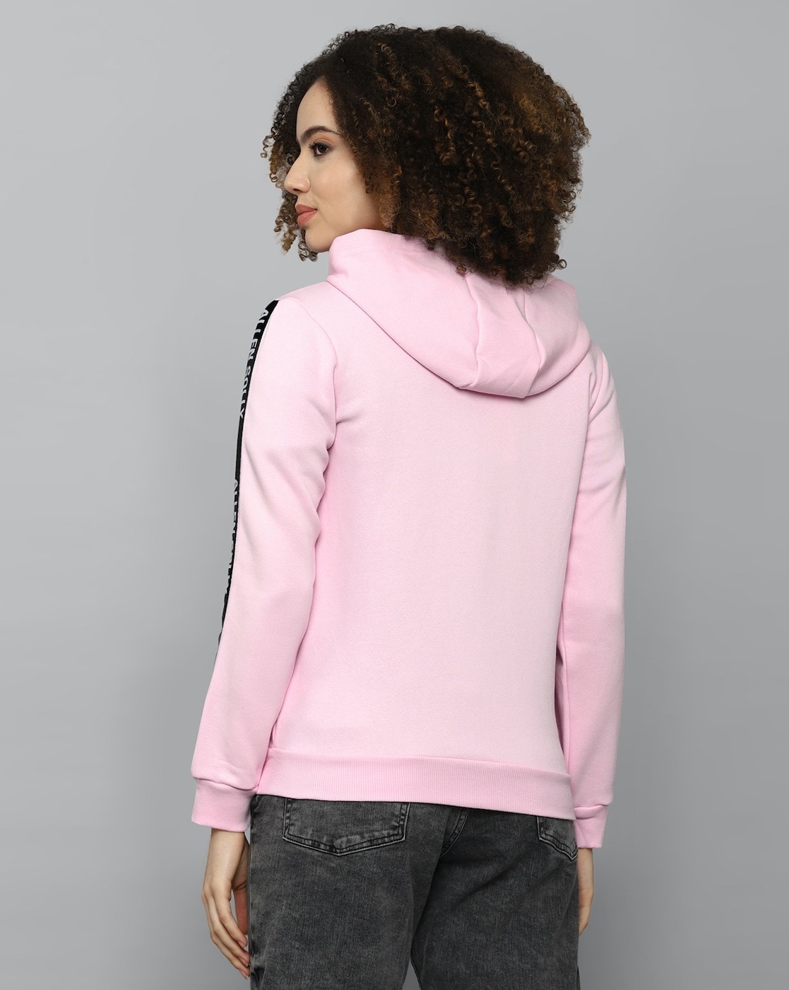 Calvin klein tape online fleece overhead hoodie pink