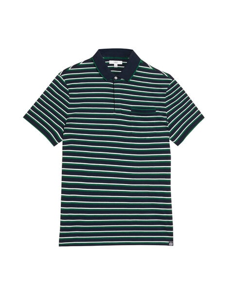 Stripe Accent Monogram T-Shirt - Men - OBSOLETES DO NOT TOUCH