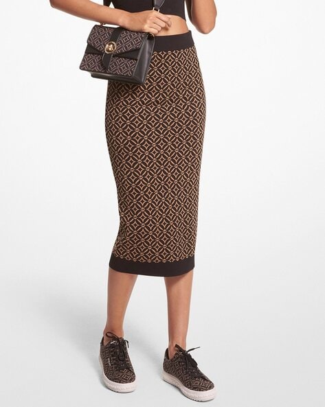 michael kors skirts brown