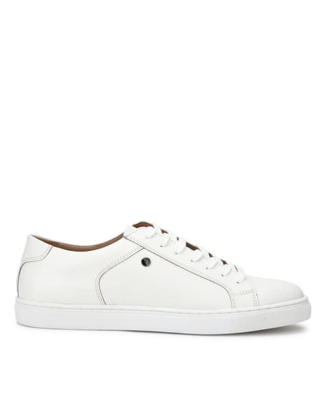 Leather Lace-Ups Casual Shoes