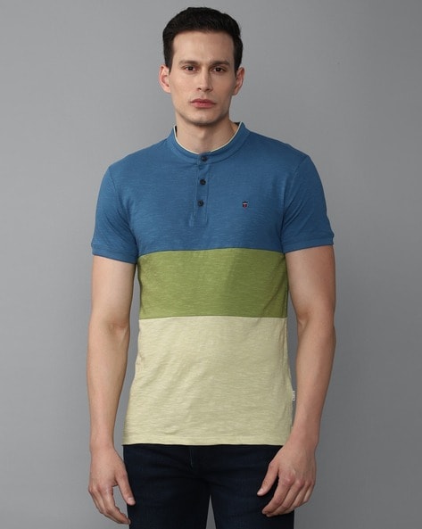 Louis Philippe T-Shirts : Buy Louis Philippe Multicoloured T-shirt Online