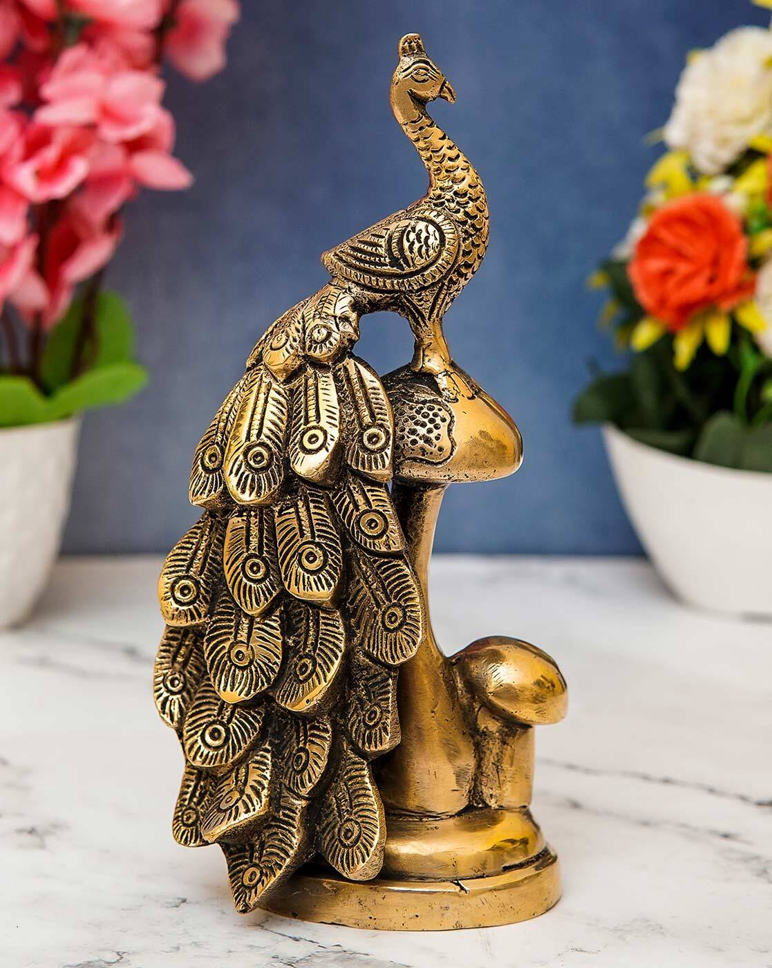 Buy Gold Showpieces & Figurines for Home & Kitchen by Statuestudio ...