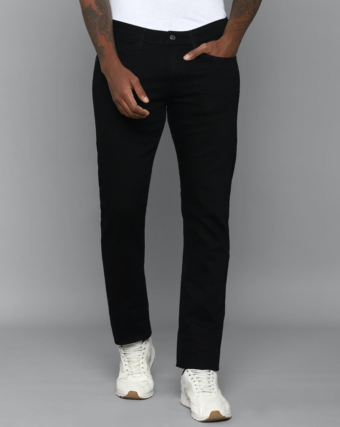 Mid-Rise Slim Jeans