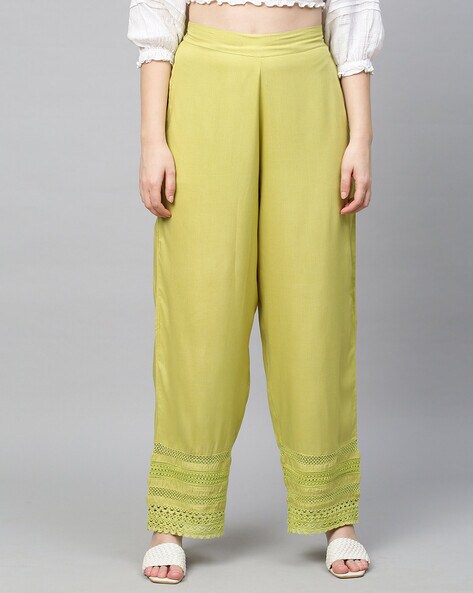 NWOT Free People Yellow Embroidered Tiered Pants  Embroidered pants,  Clothes design, Pants for women