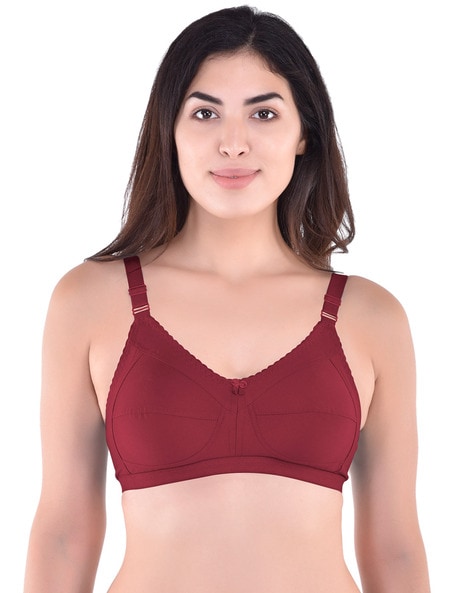Buy The Blazze Women Maroon Polyester Sports Non Padded Bra (Xs) Online at  Best Prices in India - JioMart.