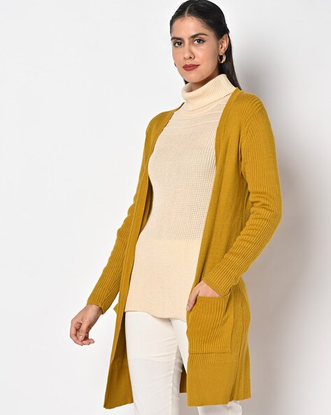 Mustard 2025 shrug cardigan