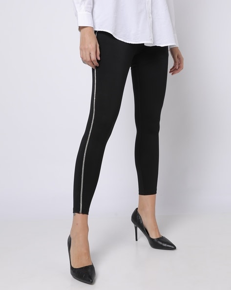 Buy Cream Trousers & Pants for Women by Fig Online | Ajio.com