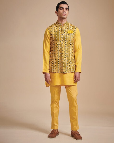 Yellow Afghani Trousers  Cottons Jaipur