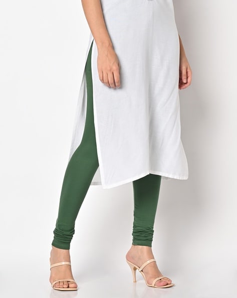 Buy online Ankle Length Solid Legging from Capris & Leggings for Women by  Aurelia for ₹220 at 63% off | 2024 Limeroad.com