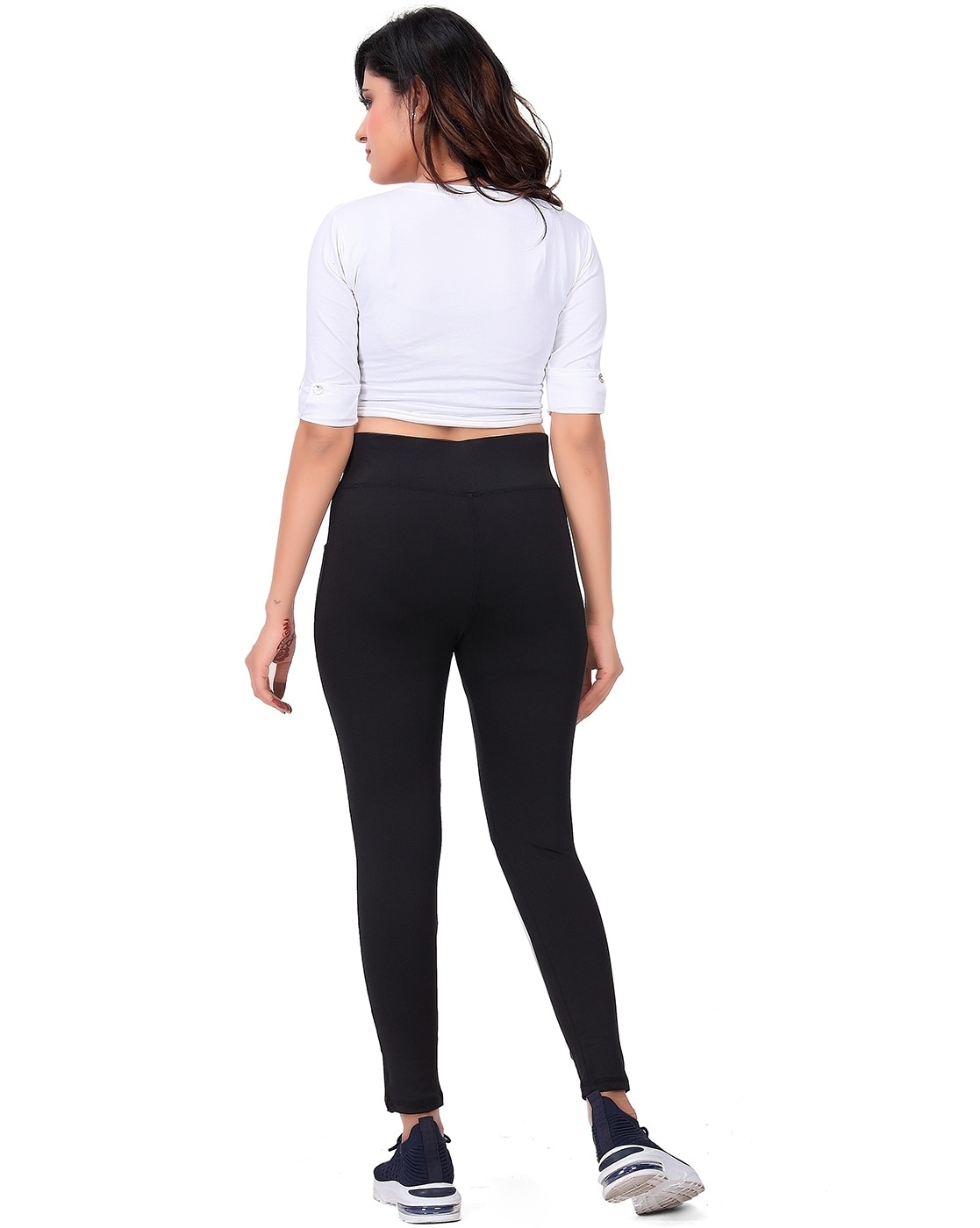 Comfort Lady Ankle Length Leggings Size-Free Col-052,Black in Rajkot at  best price by Satyam Textile - Justdial