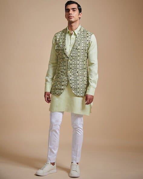 Buy Green Blazers Waistcoats for Men by Rr Blue Online