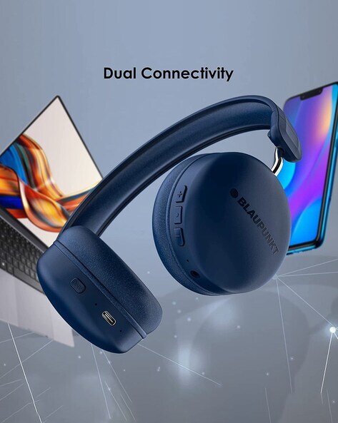 Buy Blue Headphones for Tech by BLAUPUNKT Online Ajio