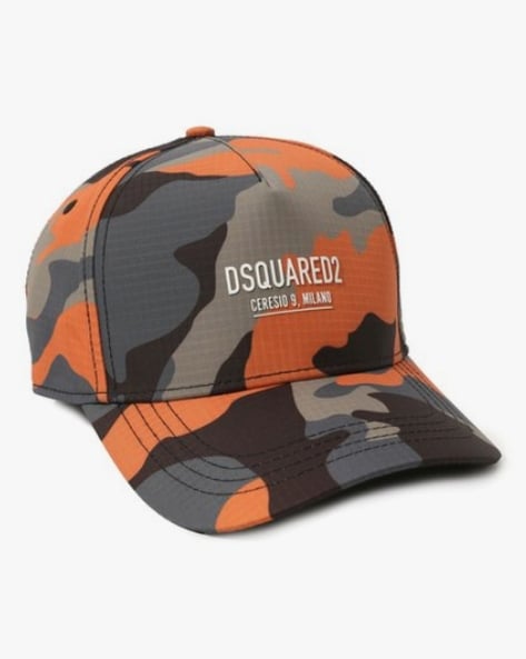 Dsquared2 cheap camo cap