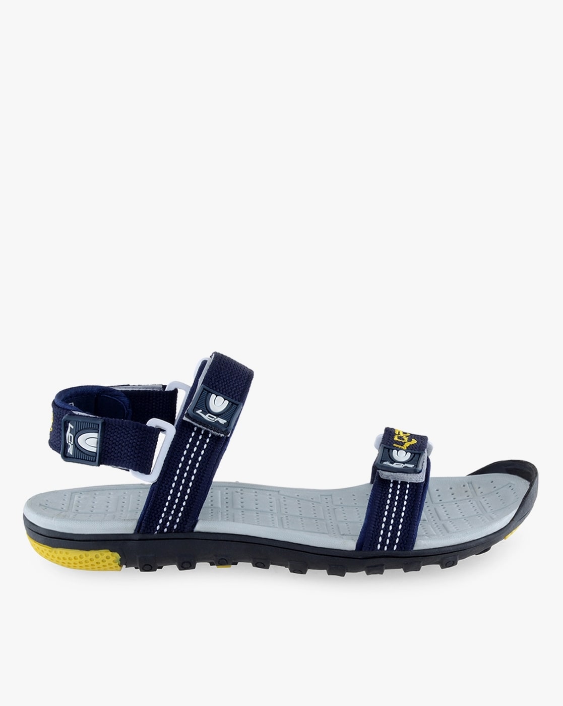 Buy Lancer Men Sandal (Navy and Yellow) Online at Best Prices in India -  JioMart.