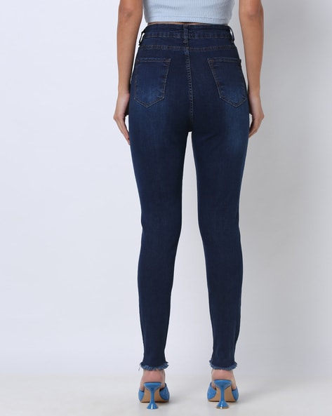 Buy Blue Jeans & Jeggings for Women by Barrels And Oil Online