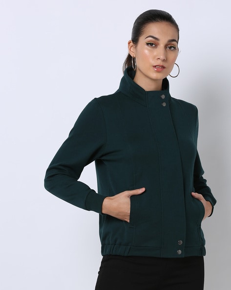 Buy Peach Jackets & Coats for Women by Fort Collins Online | Ajio.com