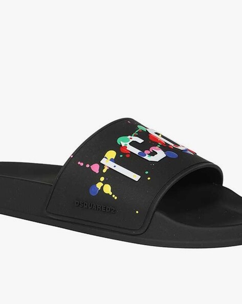 Dolce and gabbana hot sale graffiti slides