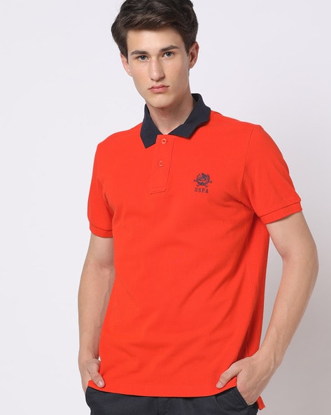 slim fit polo tees