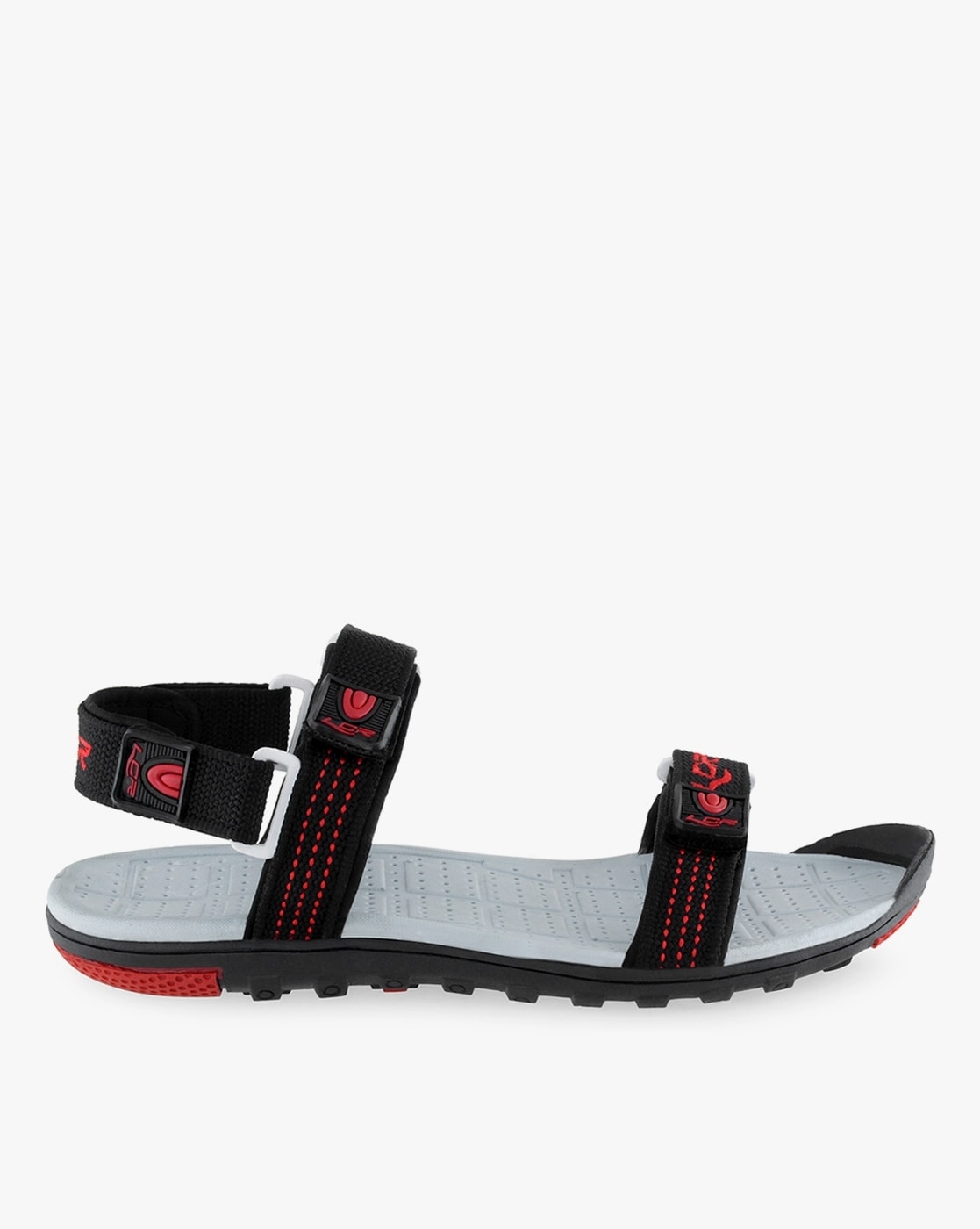 Buy Lancer Men Sandal (Black and Red) Online at Best Prices in India -  JioMart.