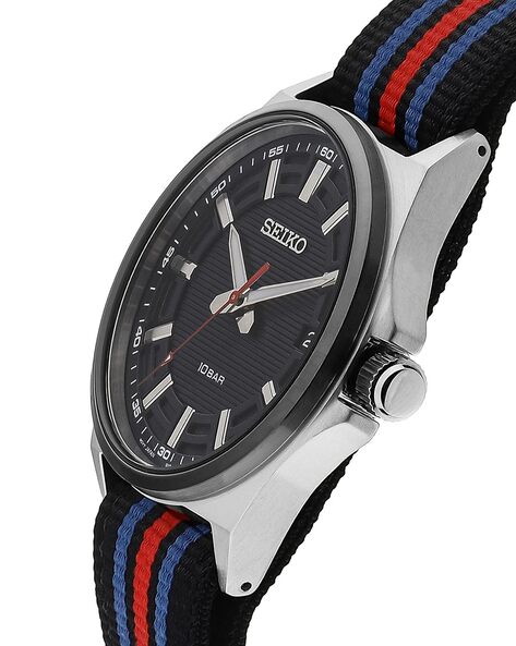 Amazon.com: Seiko SUR311 Watch for Men - Essentials - Black Dial, Date  Calendar, LumiBrite Hands, Stainless Steel Case & Bracelet, and 100m Water  Resistant : Clothing, Shoes & Jewelry