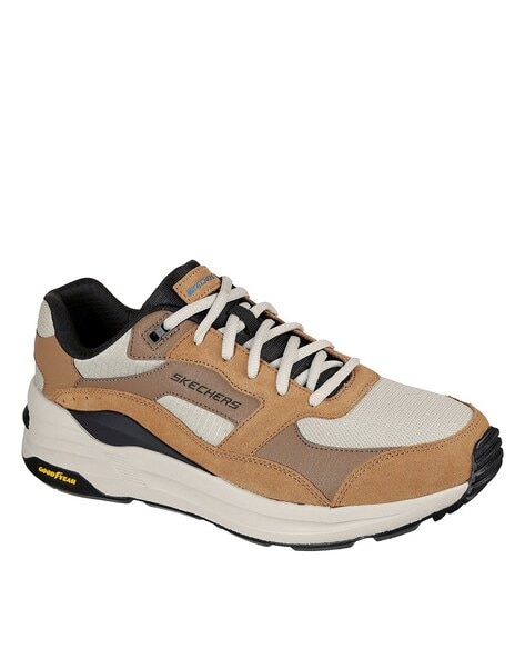 Skechers store tan shoes