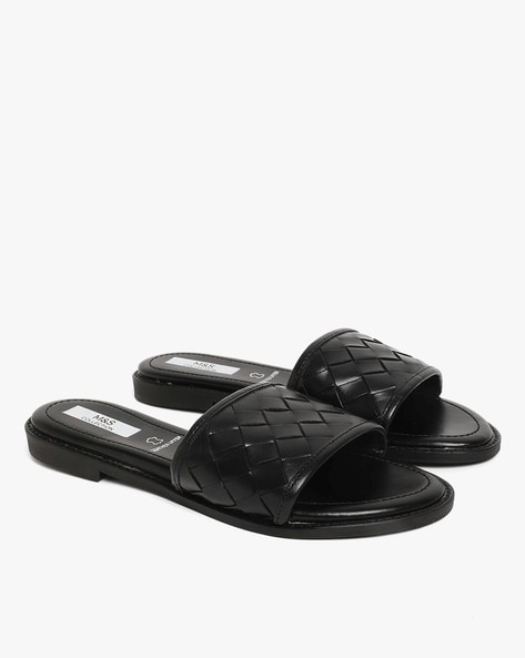 Buy Black Flip Flop & Slippers for Women by Marks & Spencer Online