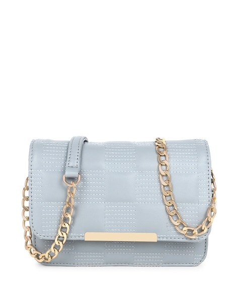 River Island Womens Blue cross body chain bag