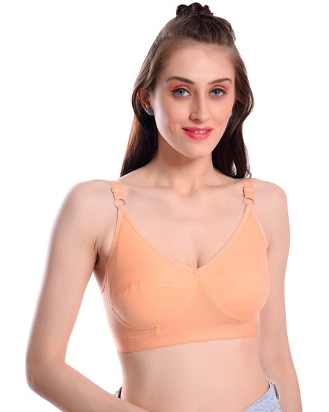 Alishan Women's Cotton Non Padded Non Wired Sports Bra – Online Shopping  site in India
