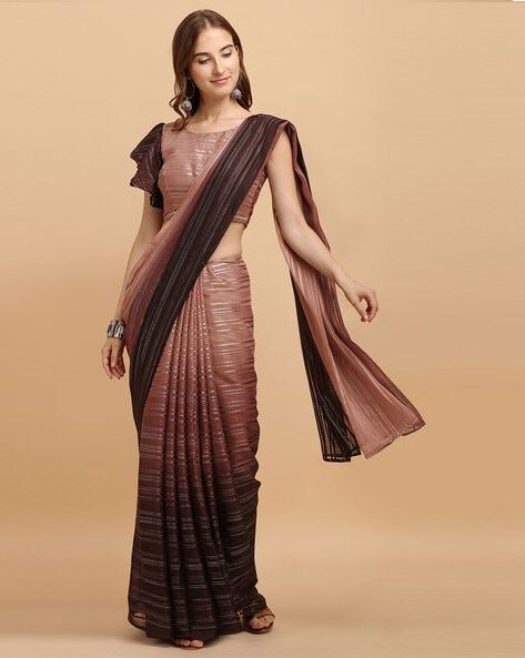 Green And Orange Double Shade Handloom Pure Silk Kanjivaram Saree –  WeaverStory