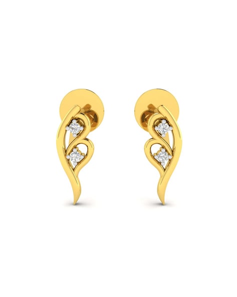 Gold Earrings Designs Jewellery Gold Jhumka Earrings Bridal Earrings Small  Earrings - YouTube