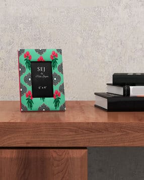 sej by nisha gupta Floral Print Rectangle Photo Frame-picture-25