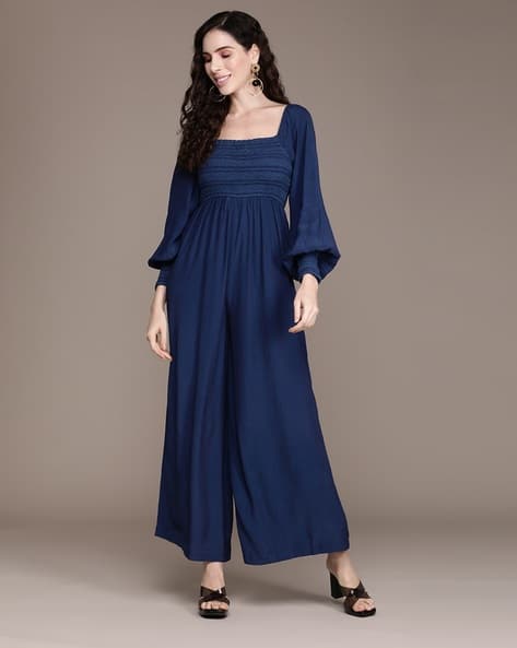 LABEL RITU KUMAR Fitted Jumpsuit with Insert Pocket