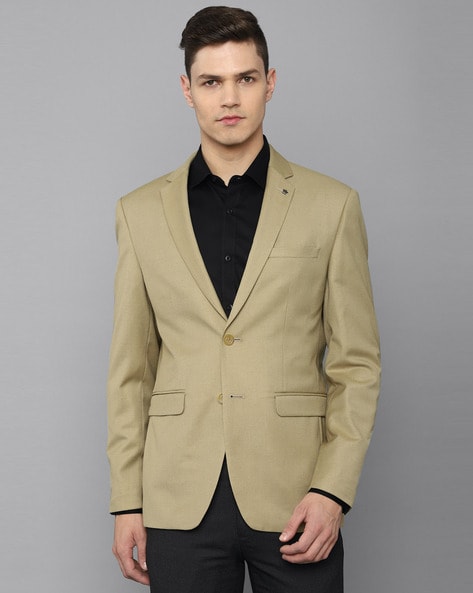 Buy Khaki Blazers & Waistcoats for Men by LOUIS PHILIPPE Online