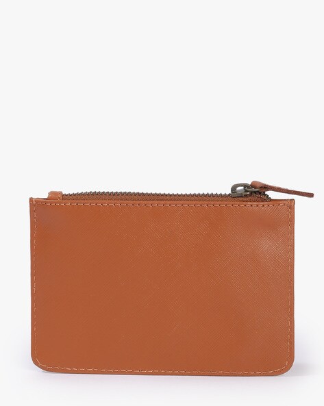 Cognac Leather Corbina Card Wallet - La Matera