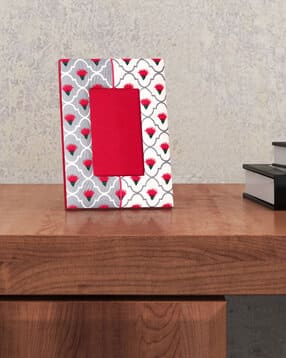 sej by nisha gupta Floral Print Rectangle Photo Frame-picture-42
