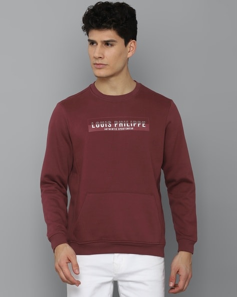 Louis Philippe Men Maroon Shirt: Buy Louis Philippe Men Maroon Shirt Online  at Best Price in India