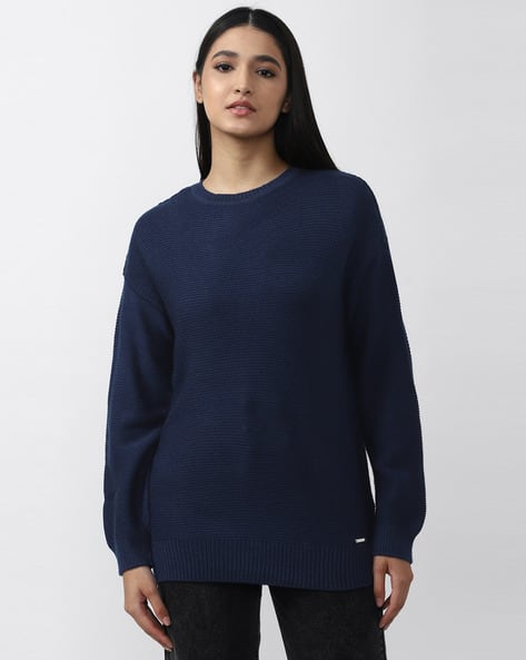Buy Navy Sweaters Cardigans for Women by VAN HEUSEN Online