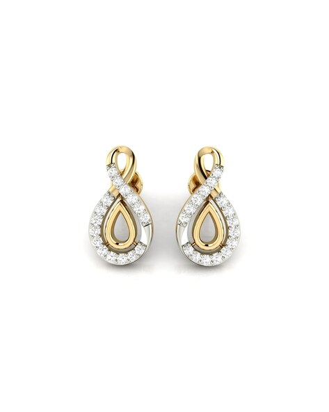 Dancing Diamond Studs