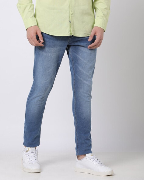 Sobbers Slim Men Blue Jeans  Buy Sobbers Slim Men Blue Jeans Online at  Best Prices in India  Flipkartcom
