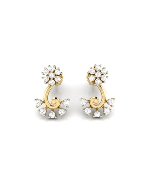 Tanishq american best sale diamond earrings