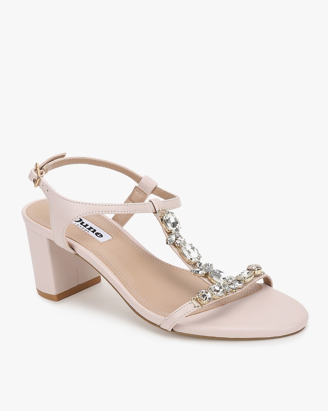 Dune embellished sale sandals