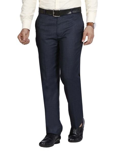 Blue Plain Executive Formal Dress Trouser (FDT-156) – Shahzeb Saeed