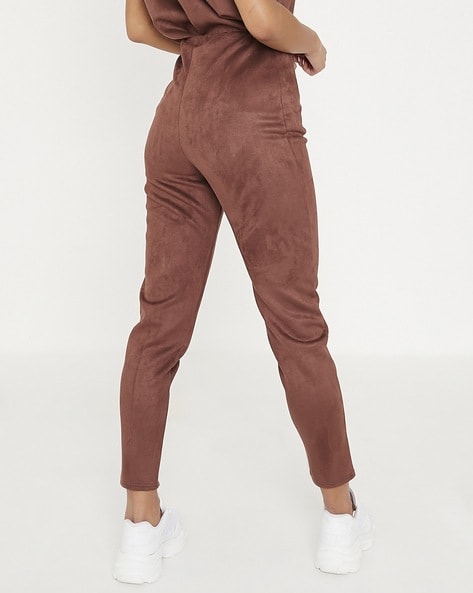 Buy Chocolate Brown Leggings for Women by I Saw It First Online