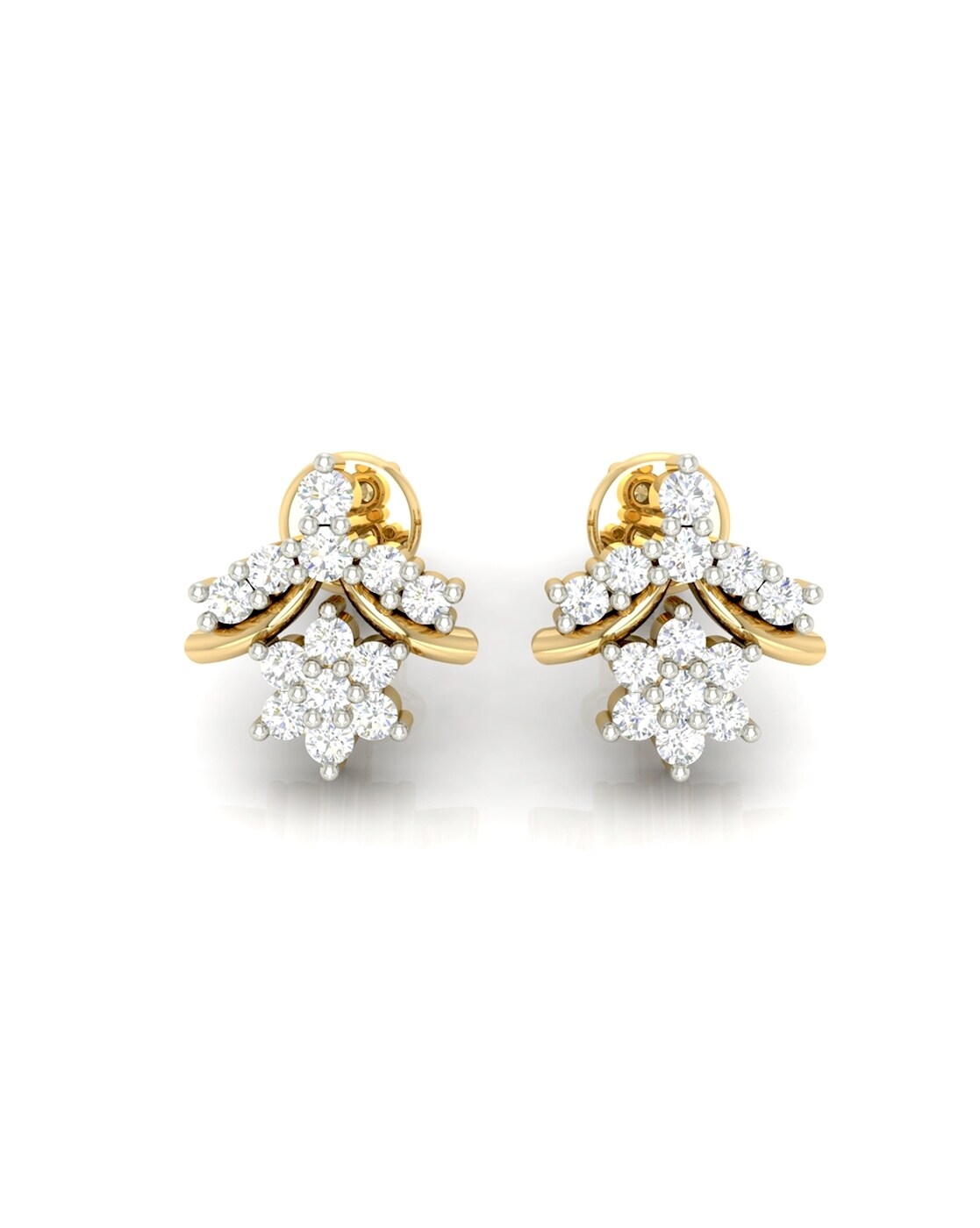 Candere by Kalyan Jewellers 14kt Rose Gold Bis Hallmark & Certified Diamond  Earrings 1.53 g Online in India, Buy at Best Price from Firstcry.com -  13717073