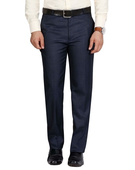 Buy Black Trousers & Pants for Men by MCHENRY Online