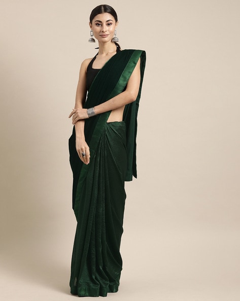 Saree with Textured Detail