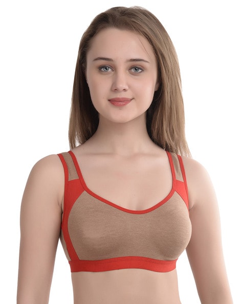 Women Solid Cotton Bras Pack Of 4 at Rs 489, Cotton Bra