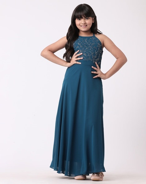 ARK DRESSES Maxi/Full Length Casual Dress Price in India - Buy ARK DRESSES  Maxi/Full Length Casual Dress online at Flipkart.com